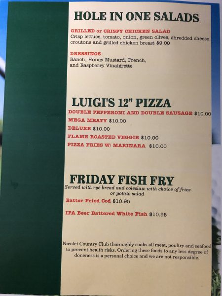 Bar Kitchen Nicolet Country Club